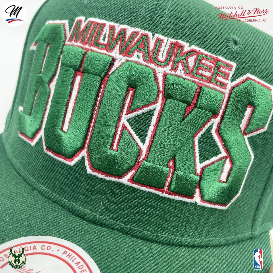 MITCHELL & NESS Milwaukee BUCKS NBA keps "Draft 2013