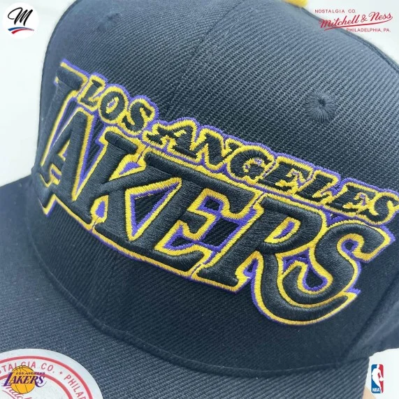 Gorra "Draft 2013" de los Lakers de Los Ángeles de la NBA (Gorra de la NBA) Mitchell & Ness chez FrenchMarket