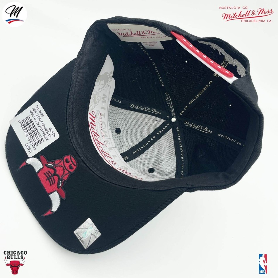 Casquette NBA Chicago Bulls "Draft 2013" (Casquette NBA) Mitchell & Ness chez FrenchMarket