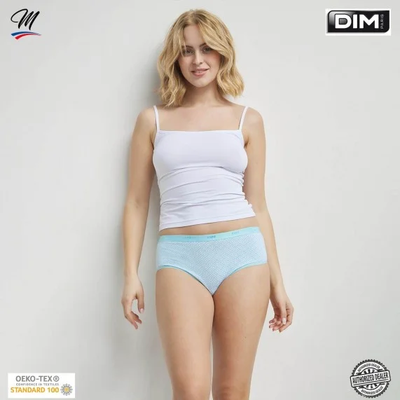 Set van 3 katoenen stretch boxers "Les Pockets de Dim" (Boksers) Dim chez FrenchMarket