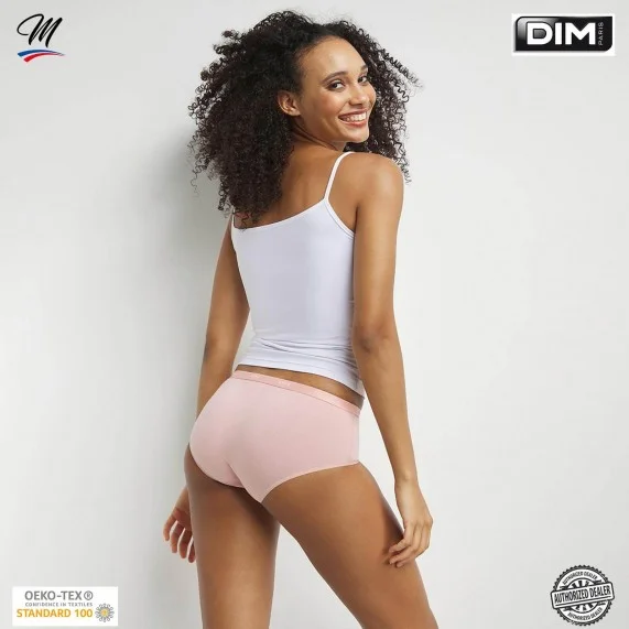 Lot de 3 Boxers Unies Coton Stretch "EcoDim" (Boksers) Dim chez FrenchMarket