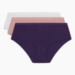 Violet Aubergine/Beige/Blanc