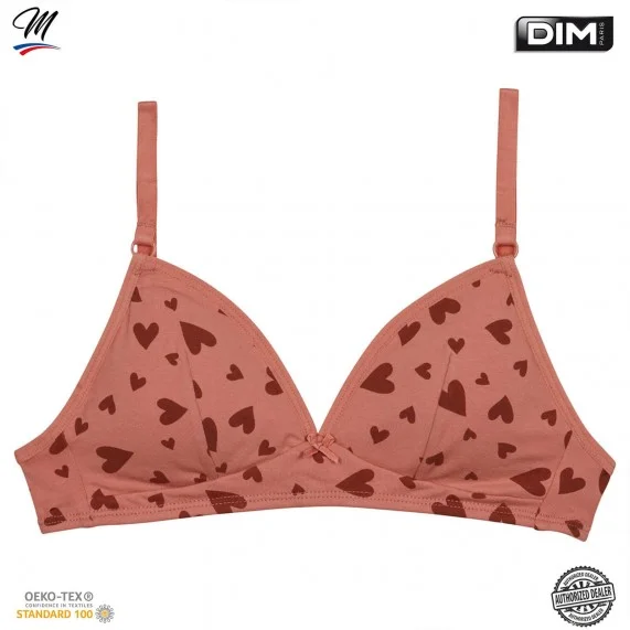 Soutien Gorge Fille Sans Armature Coton (Brassières et Soutiens-gorge) Dim chez FrenchMarket