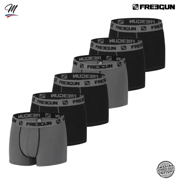 Lote de 6 bóxer de algodón para hombre (Calzoncillos para hombre) Freegun chez FrenchMarket Lote de 6 bóxer de algodón para hombre (Calzoncillos para hombre) Freegun chez FrenchMarket