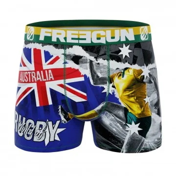 Boxer Homme Premium "Coupe du Monde de Rugby" (Boxers Homme) Freegun chez FrenchMarket