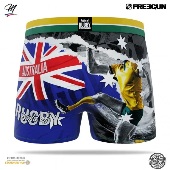 Heren Premium Rugby World Cup Boxer (Herenboxershorts) Freegun chez FrenchMarket