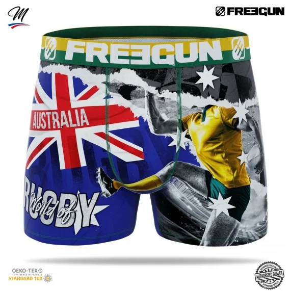 Heren Premium Rugby World Cup Boxer (Herenboxershorts) Freegun chez FrenchMarket