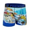 Calzoncillos de microfibra reciclada "Paysage du Monde" para hombre (Calzoncillos para hombre) Freegun chez FrenchMarket