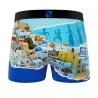 Calzoncillos de microfibra reciclada "Paysage du Monde" para hombre (Calzoncillos para hombre) Freegun chez FrenchMarket