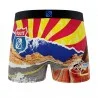 Boxershorts für Männer aus recycelter Mikrofaser "Paysage du Monde" (Landschaft der Welt) (Boxershorts Mann) Freegun auf Fren...
