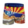 Calzoncillos de microfibra reciclada "Paysage du Monde" para hombre (Boxers) Freegun chez FrenchMarket