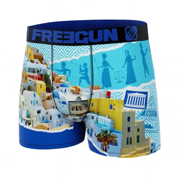 Juego de 4 bóxers de hombre de microfibra reciclada Paysage du Monde (Calzoncillos para hombre) Freegun chez FrenchMarket Juego de 4 bóxers de hombre de microfibra reciclada Paysage du Monde (Calzoncillos para hombre) Freegun chez FrenchMarket