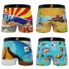 Set di 4 boxer in microfibra riciclata Paysage du Monde per ragazzi (Confezione di boxer da ragazzo) Freegun chez FrenchMarket