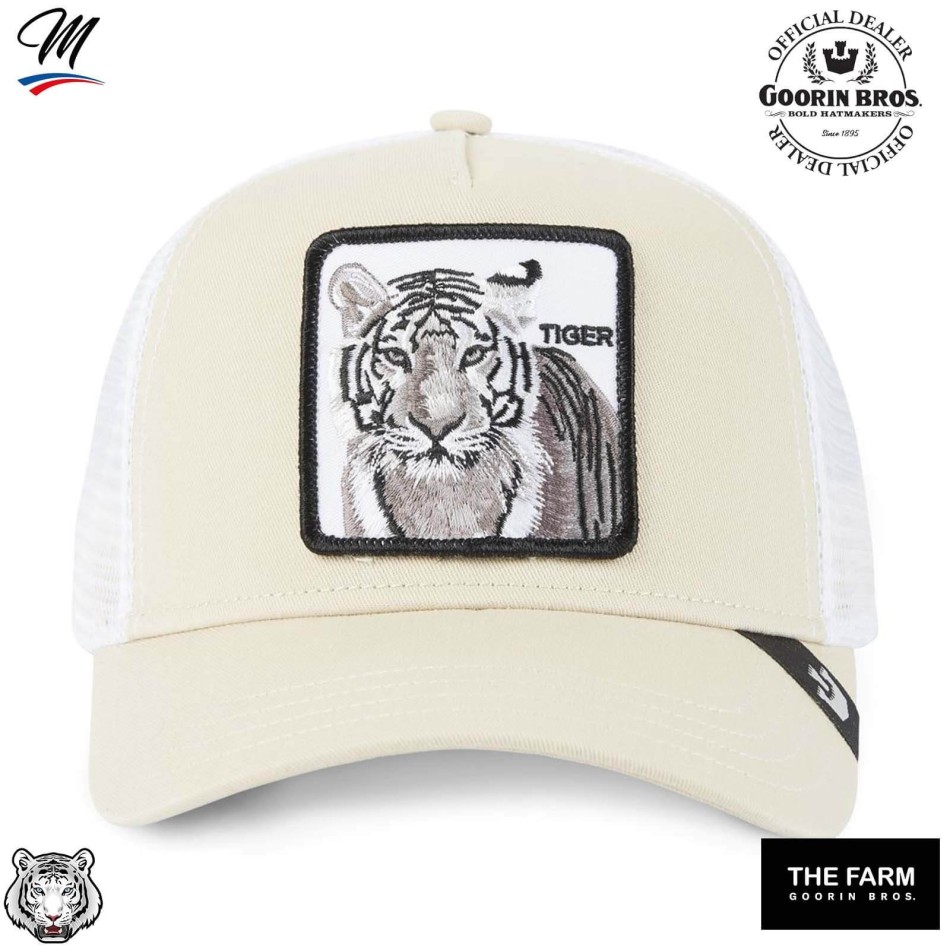 TIGER Trucker Cap - Tigre (Caps) Goorin Bros chez FrenchMarket