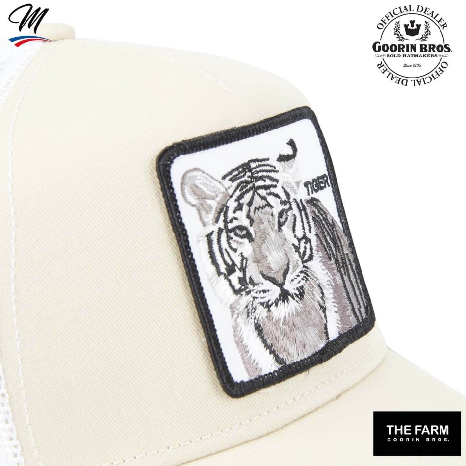 TIGER Trucker Cap - Tigre (Caps) Goorin Bros chez FrenchMarket