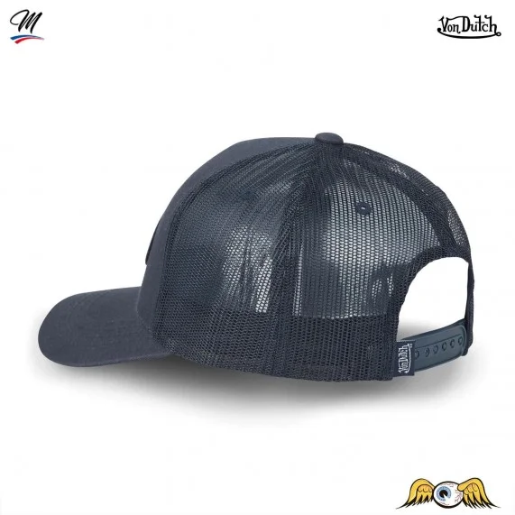 Casquette Trucker Snapback California Classique Unie (Casquettes) Von Dutch chez FrenchMarket