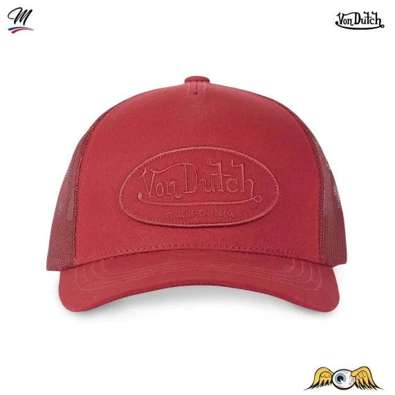 Casquette Trucker Snapback California Classique Unie (Casquettes) Von Dutch chez FrenchMarket