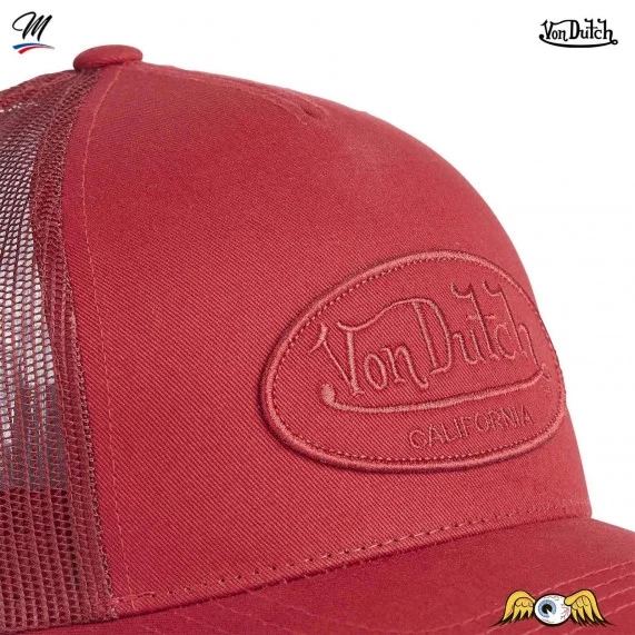 Casquette Trucker Snapback California Classique Unie (Casquettes) Von Dutch chez FrenchMarket