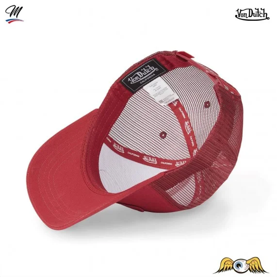 Casquette Trucker Snapback California Classique Unie (Casquettes) Von Dutch chez FrenchMarket