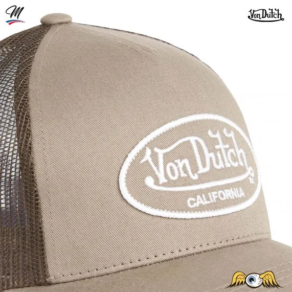 Californië Klassieke Trucker Cap, Effen (Caps) Von Dutch chez FrenchMarket