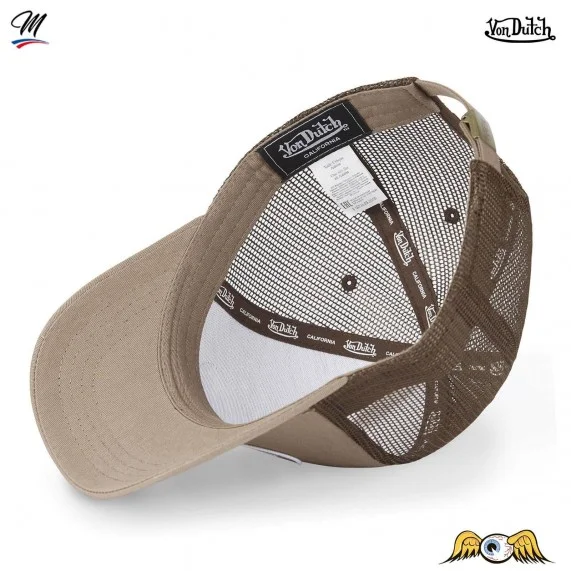 Californië Klassieke Trucker Cap, Effen (Caps) Von Dutch chez FrenchMarket