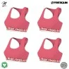 Set of 4 Girls' Organic Cotton Bras (Bras) Freegun on FrenchMarket