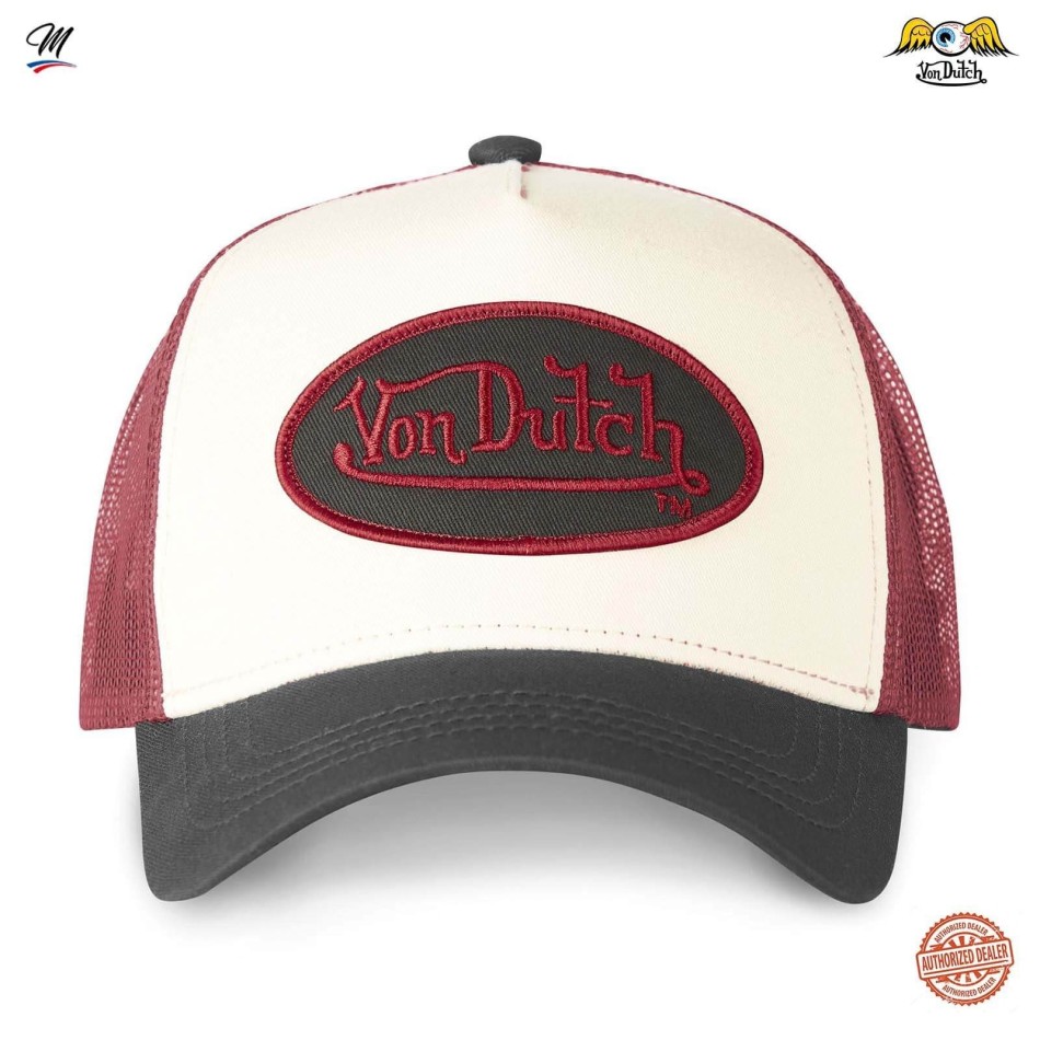 VON DUTCH Truckerkeps med klassisk logotyp