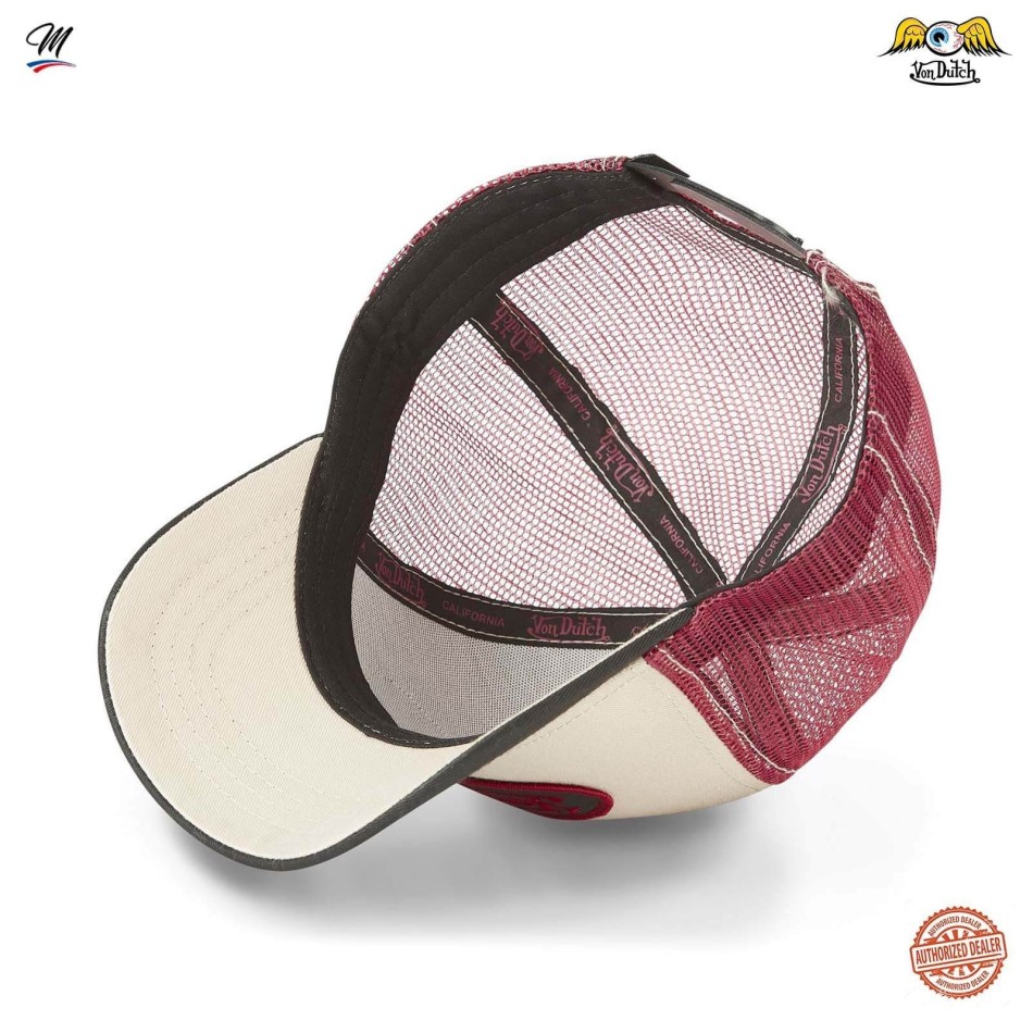 VON DUTCH Truckerkeps med klassisk logotyp
