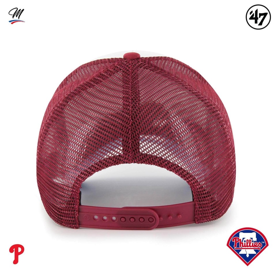 MLB Philadelphia Phillies "Foam '47 Offside DT"-keps Fri frakt