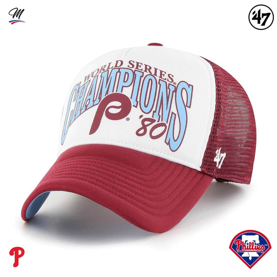 MLB Philadelphia Phillies Foam "Foam '47 Offside DT" Kappe (Cap) '47 Brand auf FrenchMarket