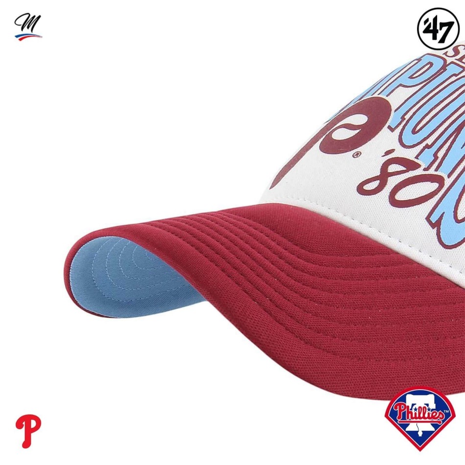 MLB Philadelphia Phillies Foam "Foam '47 Offside DT" Kappe (Cap) '47 Brand auf FrenchMarket