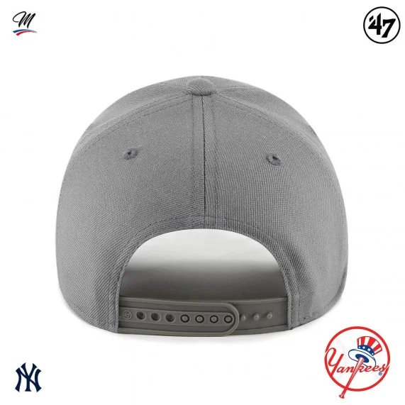 MLB New York Yankees MVP Snapback Cap Grigio (Cappellino) '47 Brand chez FrenchMarket