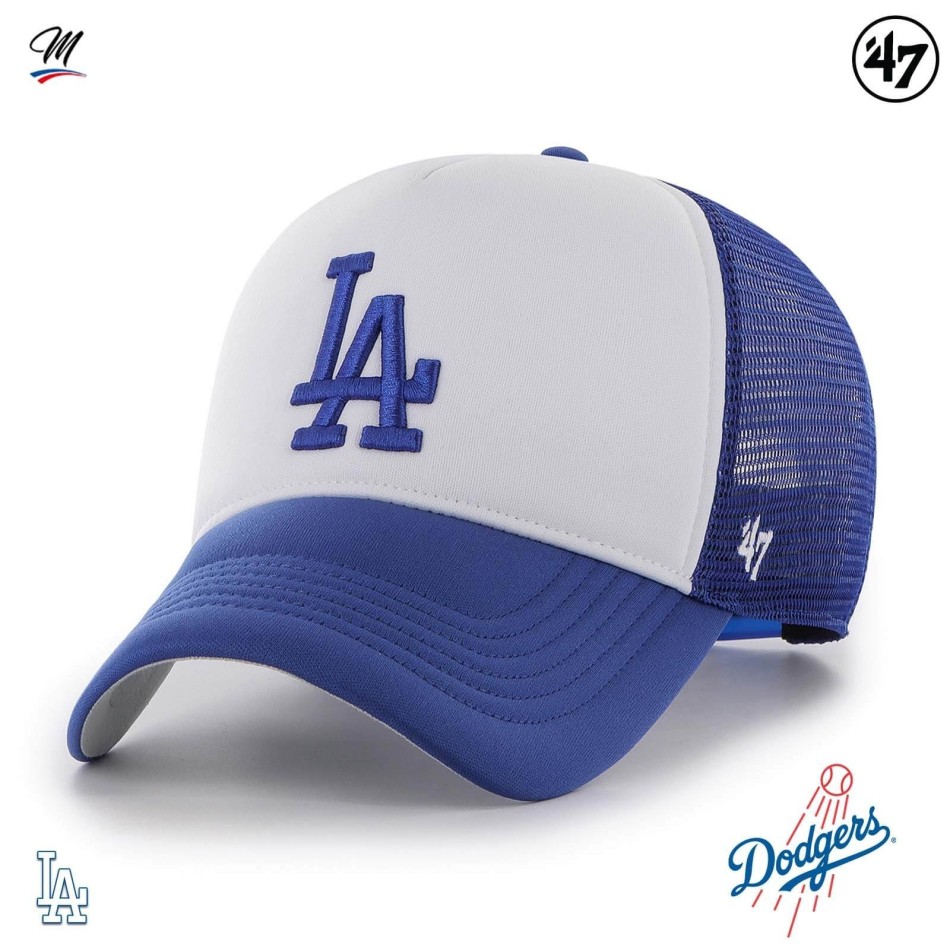 MLB Los Angeles Dodgers "Tri tone Foam '47 Offside DT" keps