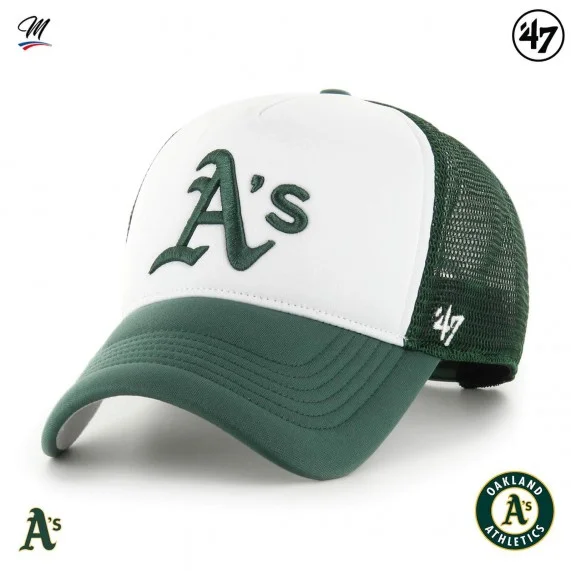 MLB Oakland Athletics "Tri tone Foam '47 Offside DT" Cap (Caps) '47 Brand on FrenchMarket