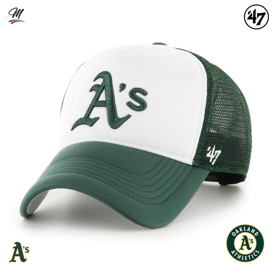 Gorra MLB Oakland Athletics "Tri tone Foam '47 Offside DT (Gorras) '47 Brand chez FrenchMarket