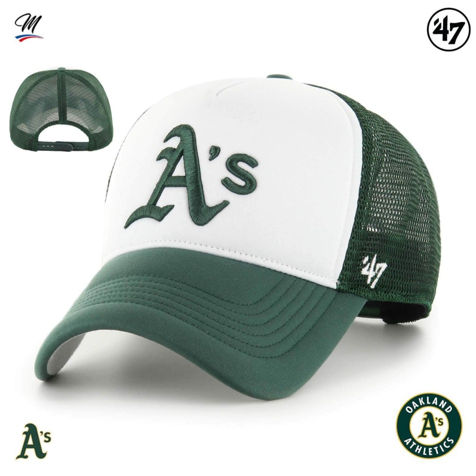 MLB Oakland Athletics "Tri tone Foam '47 Offside DT" keps