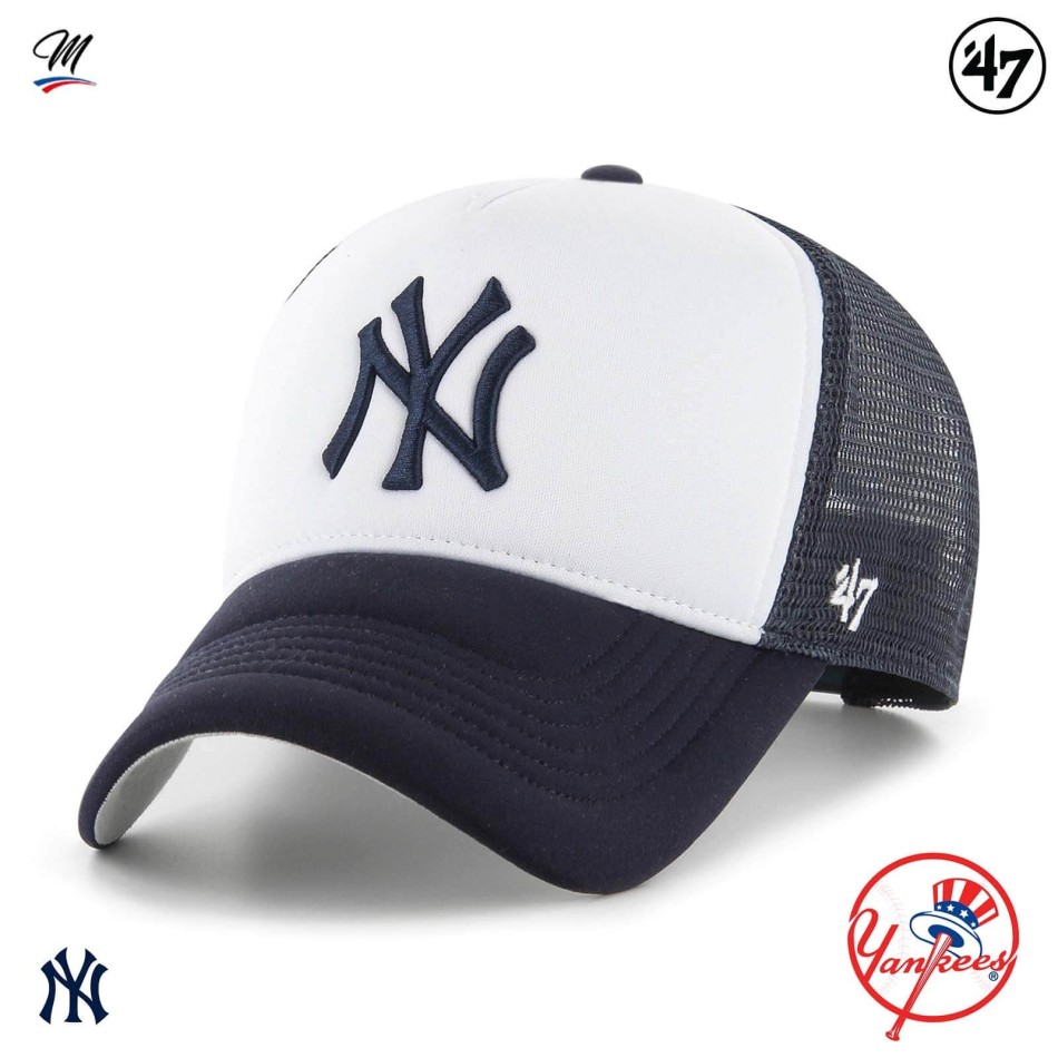 MLB New York Yankees "Tri tone Foam '47 Offside DT" keps