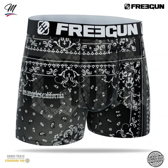 Boxer in microfibra da uomo "Bandana (Boxer da uomo) Freegun chez FrenchMarket