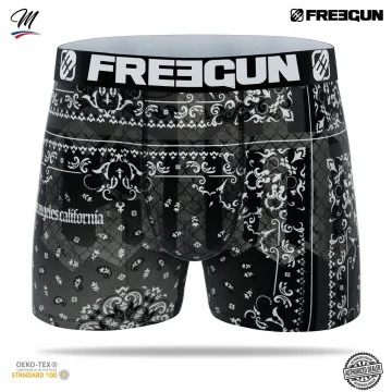 Boxershorts für Männer Mikrofaser "Bandana (Boxershorts) Freegun auf FrenchMarket