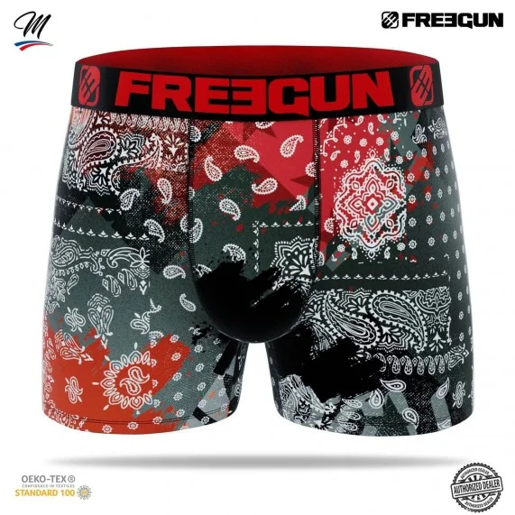 Boxer in microfibra da uomo "Bandana (Boxer da uomo) Freegun chez FrenchMarket