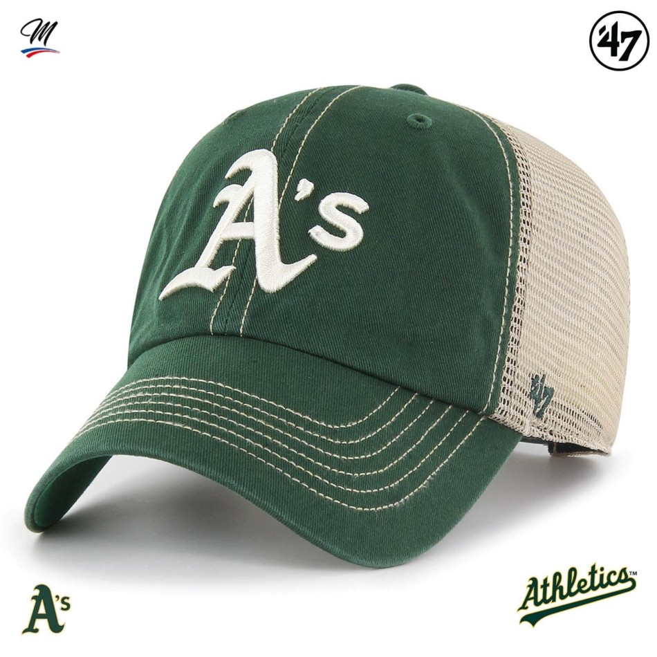 MLB Oakland Athletics Trawler "Clean Up Vintage" keps
