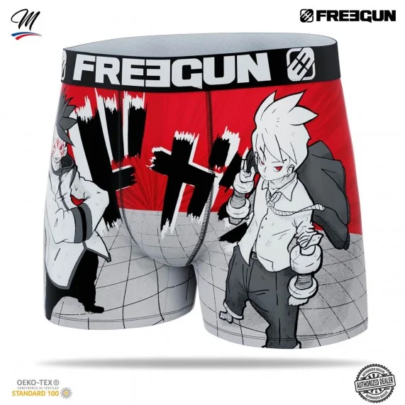 Calzoncillos bóxer para hombre Colección Japan de microfibra (Calzoncillos para hombre) Freegun chez FrenchMarket