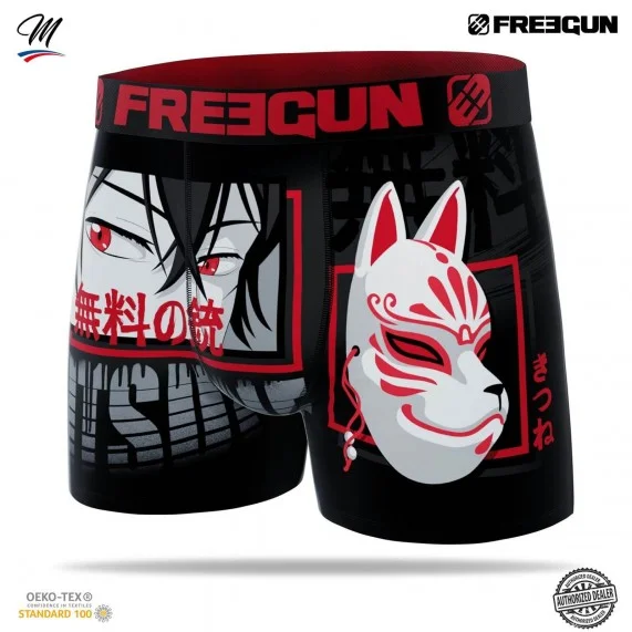 Calzoncillos bóxer para hombre Colección Japan de microfibra (Calzoncillos para hombre) Freegun chez FrenchMarket