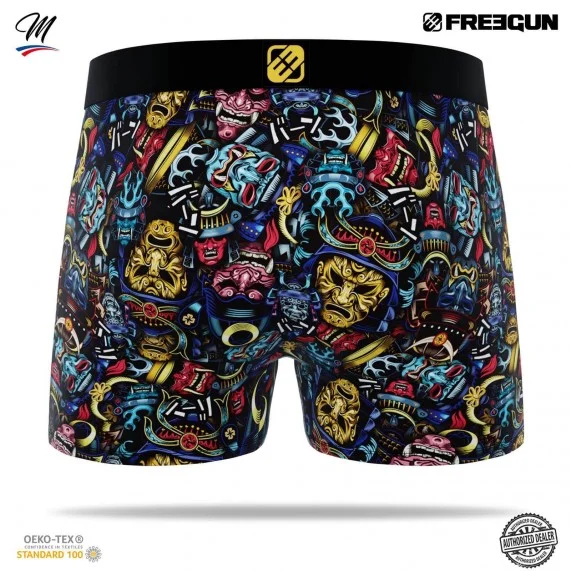 Men's Microfiber Boxer Shorts Japan Collection (Men's boxer shorts) Freegun on FrenchMarket