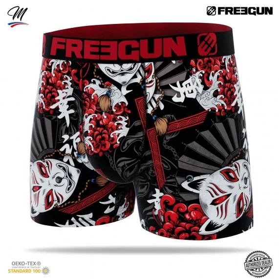 Men's Microfiber Boxer Shorts Japan Collection (Men's boxer shorts) Freegun on FrenchMarket