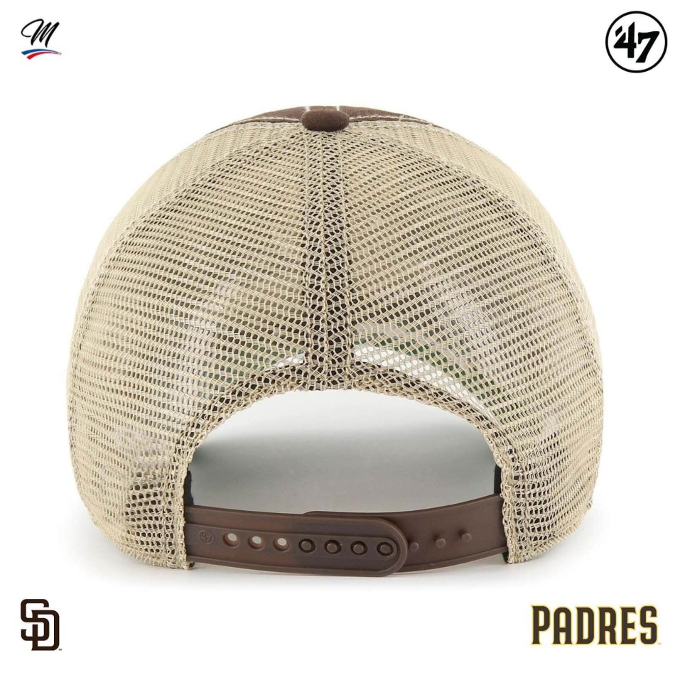 MLB San Diego Padres Trawler "Clean Up Vintage" Cap (Caps) '47 Brand on FrenchMarket