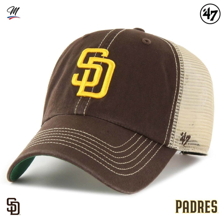 Gorra MLB San Diego Padres Trawler "Clean Up Vintage (Gorras) '47 Brand chez FrenchMarket