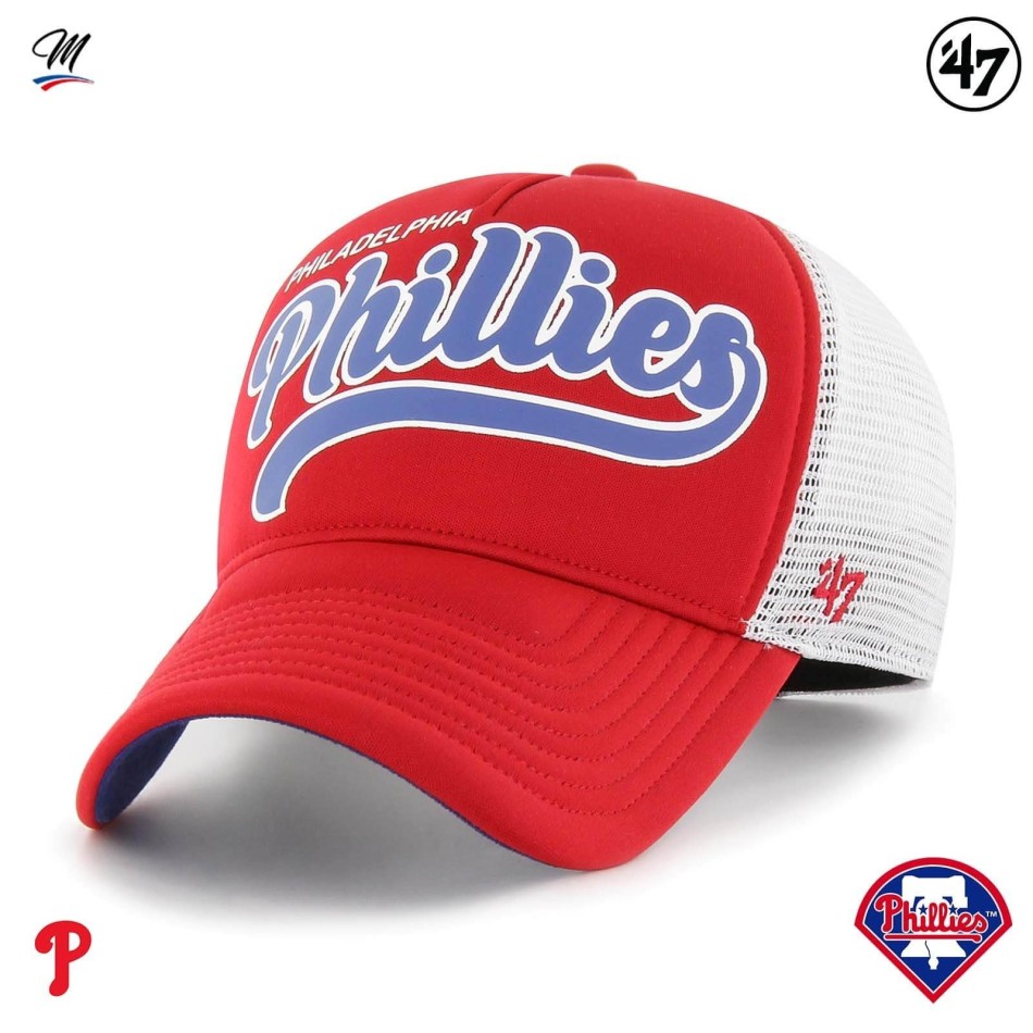 MLB Philadelphia Phillies keps med skumskrift '47 Offside DT