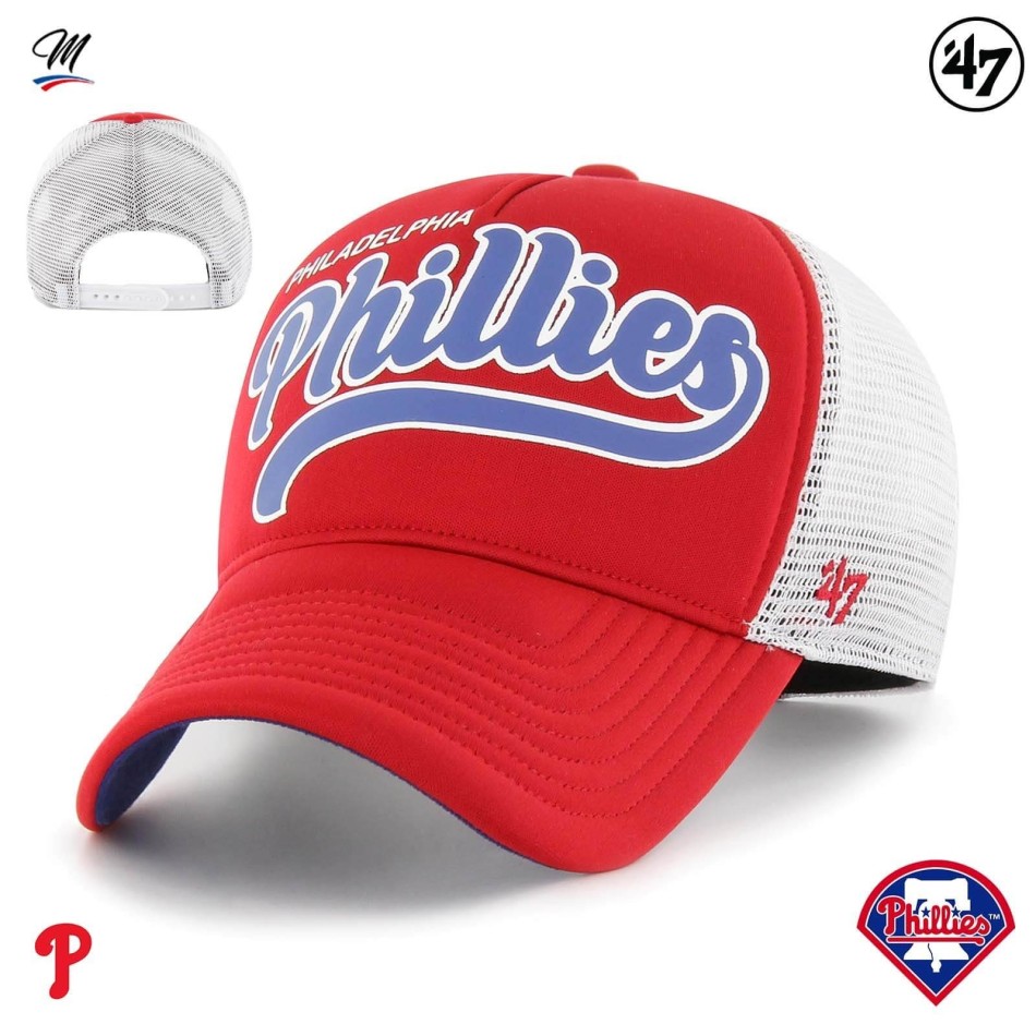 Casquette MLB Philadelphia Phillies Mousse "Foam Script '47 Offside DT"