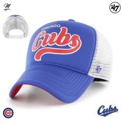MLB Chicago Cubs Foam Script '47 Offside DT Cap